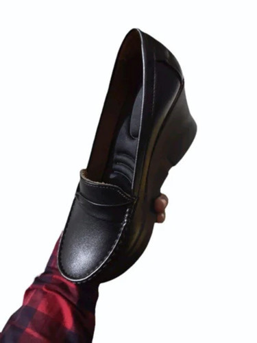 Black Sefty Ledish Shoes - Feature: Durable