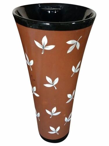 Brown Stylist Pedestal Wash Basin