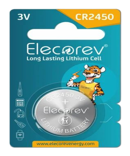 Elecorev Cr2450 Coin Battery