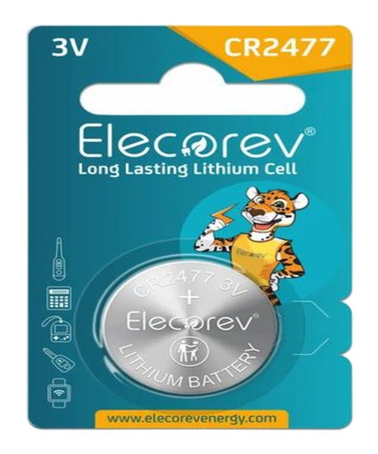 Elecorev Cr2477 Coin Battery