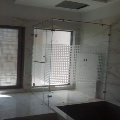Fancy Printed Glass Shower Enclosures