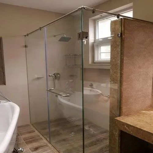 Frameless Glass Shower Enclosure