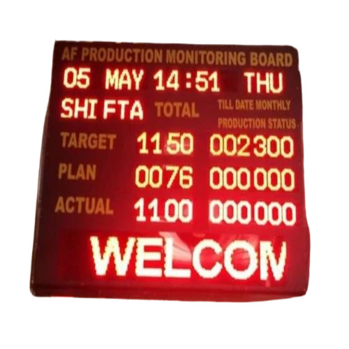 Line Production Led Display Board