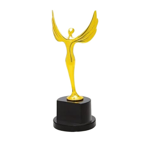 Metal Golden Award Trophies