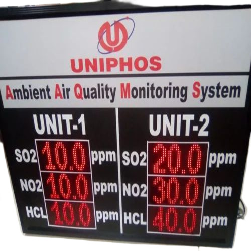 Pollution Parameter Led Display Board