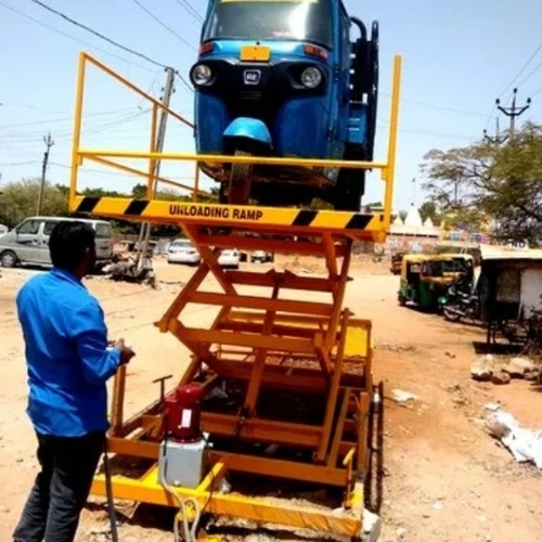 Three Wheeler Hydraulic Unloading,.,