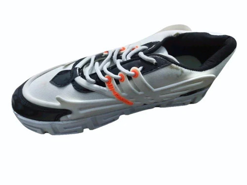 White Sefty Shoes - Color: Black