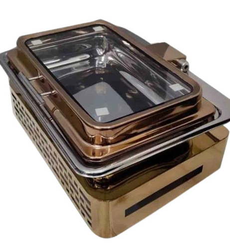 10 L Rectangular Stainless Steel Chafing Dish