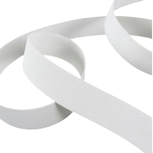 15 Mm White Elastic Tape