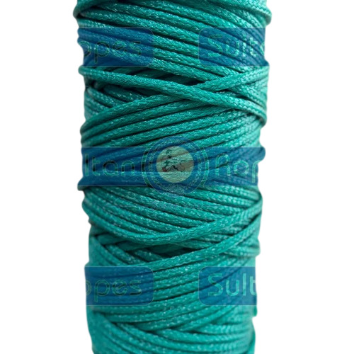 Green Polyethylene Braided Rope