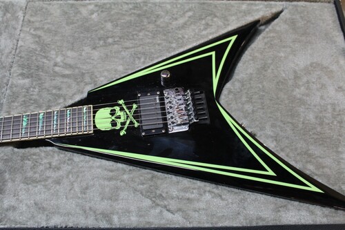 NEW ESP LTD Alexi 600 Greeny electric guitar signature model Alexi Laiho W Hardcase