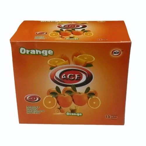 Orange Juice Packaging Cardboard Box