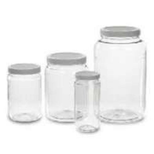 Plastic Spices Storage Jar - Shape: Round