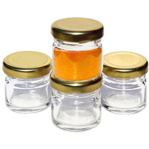 Round Glass Jars