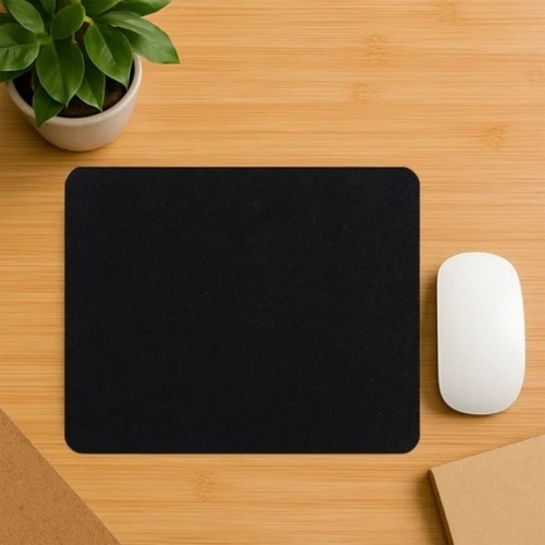 Rubber Mouse Pad - Color: Black