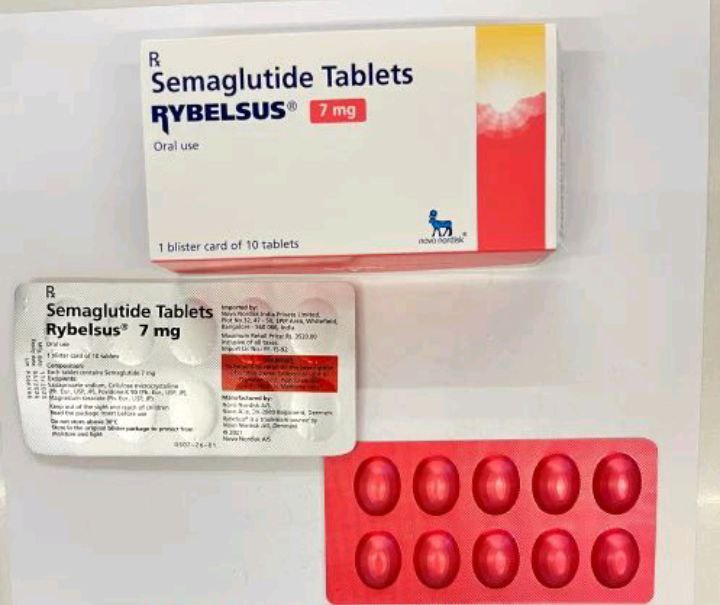 Rybelsus Semaglutide Tablets 7Mg - Life Span: 2 Years