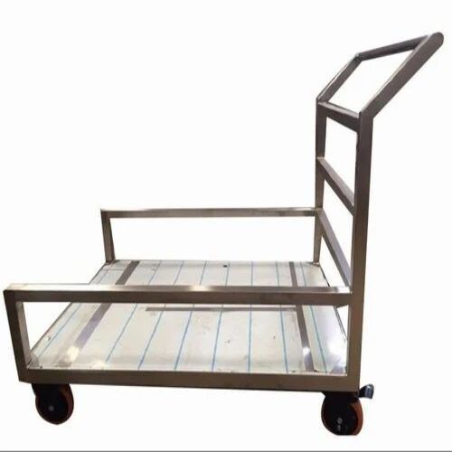 250 Kg Mild Steel Industrial Trolley