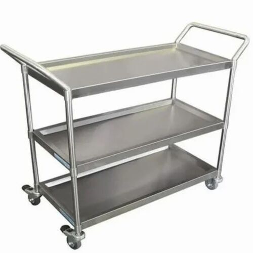 300 Kg Mild Steel Industrial Trolley
