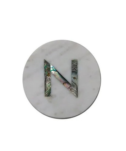 Abalone Shell Round Tea Coaster