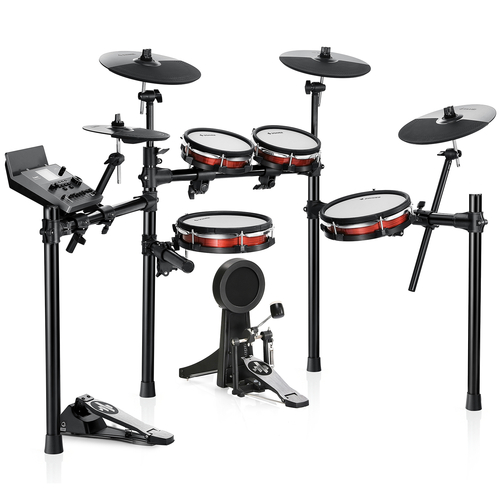 Donner DED 300X Electric Drum Kit 10 Drum Pad 12 Cymbal 100 Kits 900 Sounds