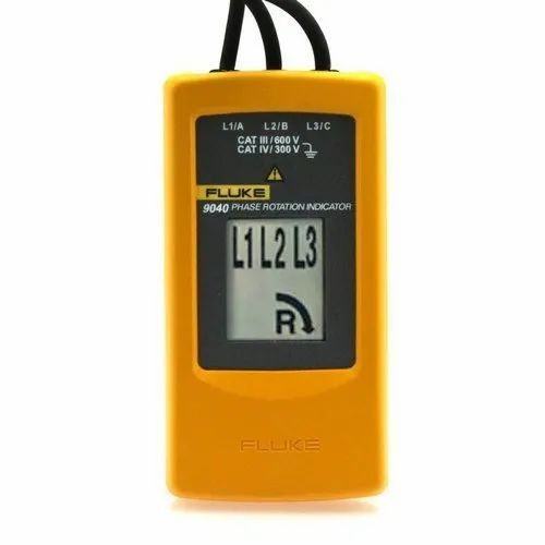 Fluke 9040 Phase Rotation Indicator Tester