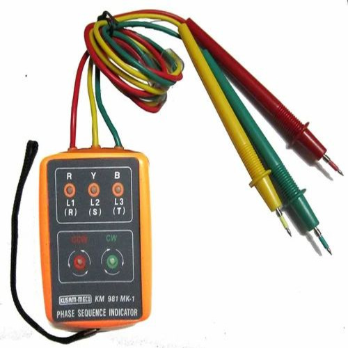 Kusam Meco Km 981-Mk-1 Phase Sequence Meter