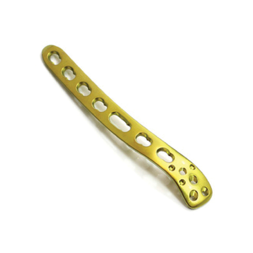 Locking Distal Humerus Plate - Titanium, 2.7/3.5mm, Yellow | Anatomical, Corrosion Resistant, Multi-Angle Screw Fixation