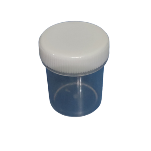 Transparent Medicine Dram Bottle
