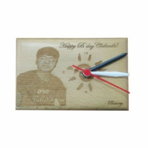 Wooden Personalized Clock
