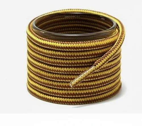 Yellow Brown Two Tone Round Drawcord