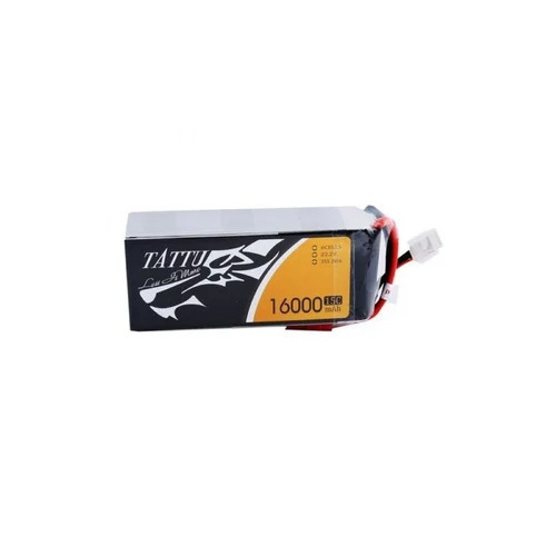 16000mAh 15C Lipo Battery - 24V, 1.7Kg, 1Hr Rechargeable | Durable, Standard Size, For Electronics