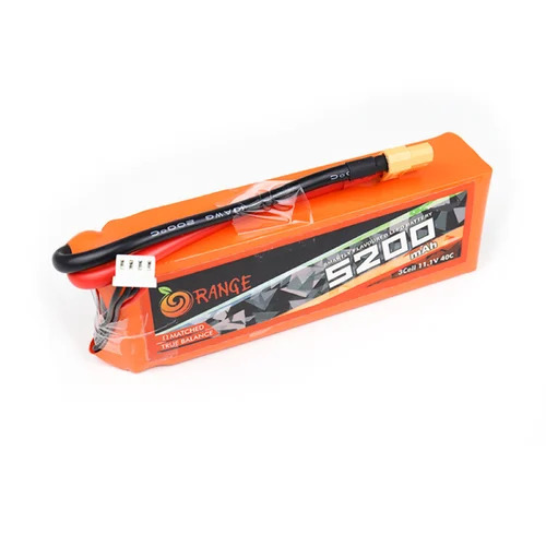5200 Mah 3s Lipo Battery - 5200mAH, 11.1V, 360g | Durable, Standard Size, For Electronics