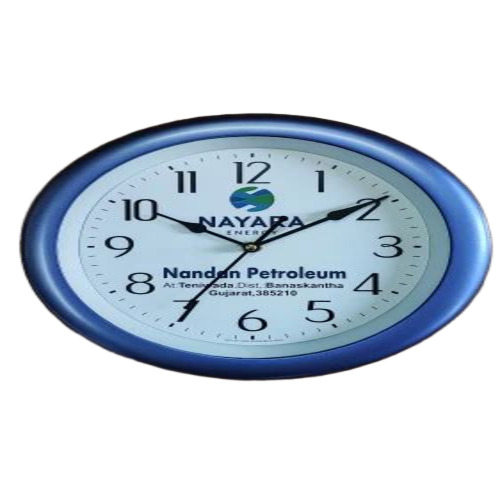 Round Wall Clock By Volta Clock Industries