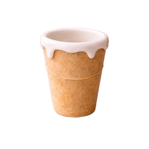Vanilla Chocolate Edible Cup - Pack Size: 500 Pieces
