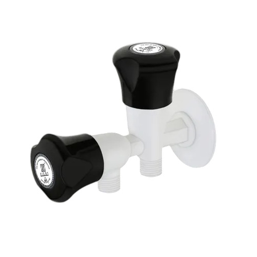 2 In 1 Plastic Angle Cock