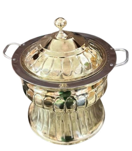 6 Litre Round Brass Chafing Dishes