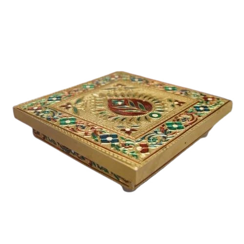 Customizable Teak Wooden Chowki