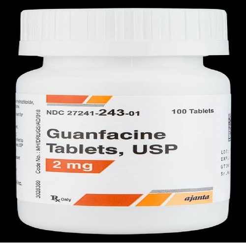 Guanfacine 1mg Tablet, Color