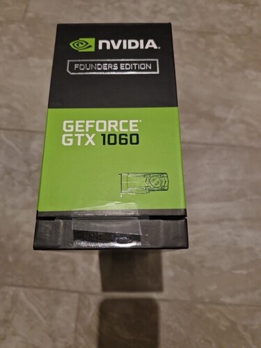 NEW NVIDIA GeForce Gtx 1060 Founders Edition