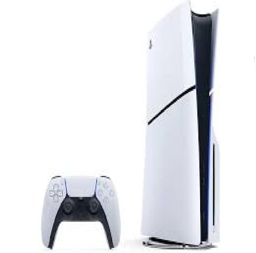 PlayStation 5 Slim Disc 1TB Console Complete in Box w/ 5 Games Disc