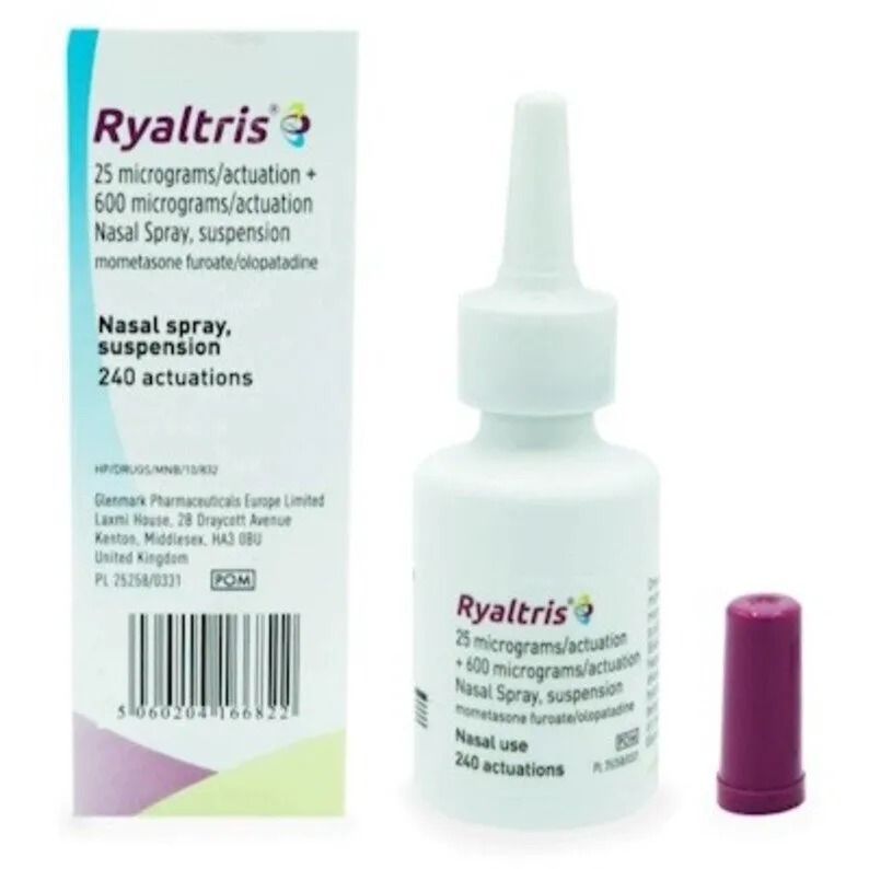 Ryaltris (mometasone Furoate And Olopatadine Hydrochloride) Nasal Spray - Age Group: Children
