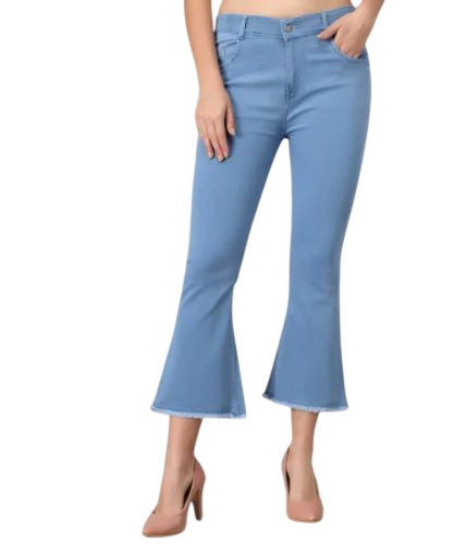 Bell Bottom Denim Women Jeans