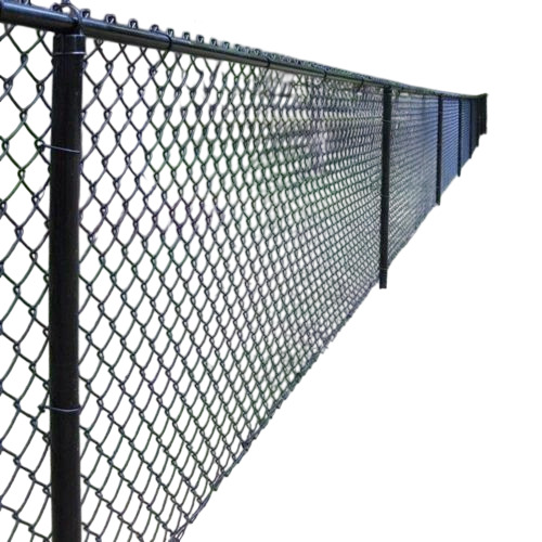Black Gi Chain Link Mesh Fencing