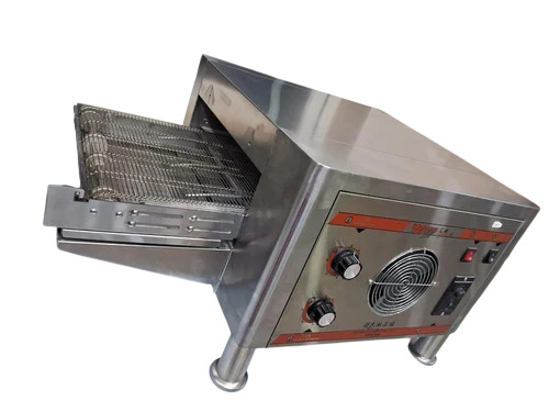 Electric Conveyor Pizza Oven Hx 1 12' - Stainless Steel, 12 Inch, Silver, Diesel Power | Semi Automatic, 100 Kg Capacity, Max 400°C