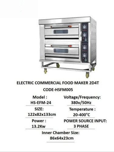 Electric Deck Oven 2D4T