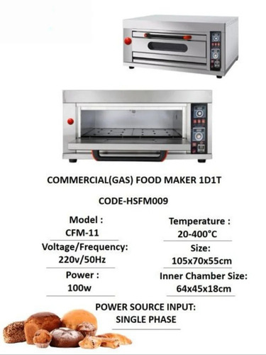 Gas Deck Oven 1D1T
