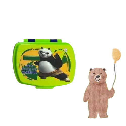 Kids Panda Printed Lunch Box