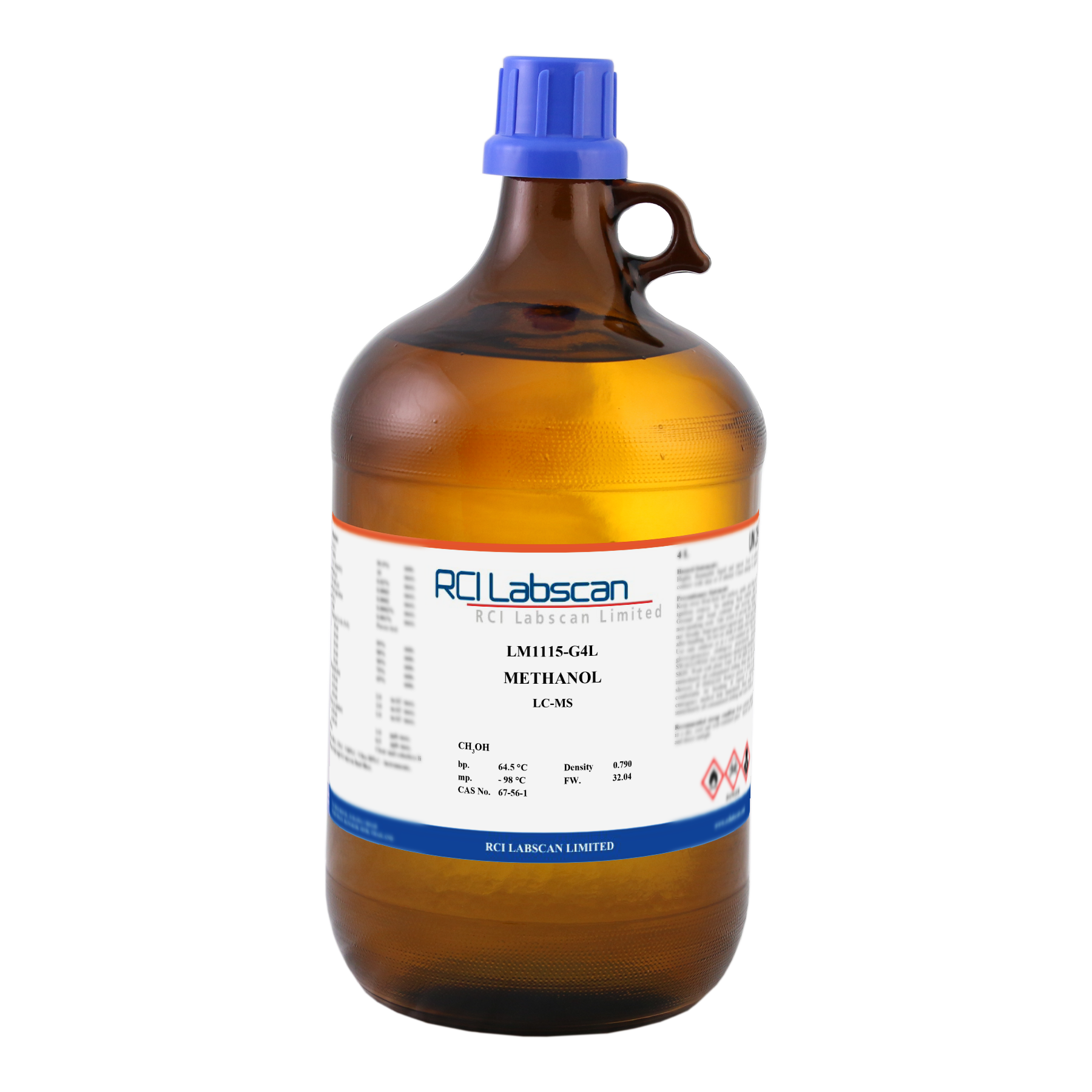 Lcms Grade Methanol - Acid Value: 0.0002 Max