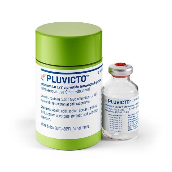 Pluvicto (Lutetium Lu 177 Vipivotide Tetraxetan) Injection