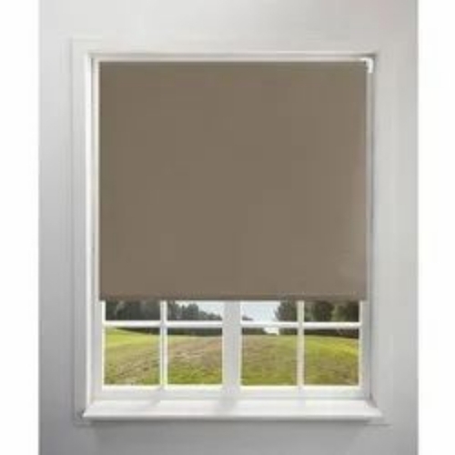 Pvc Window Plain Roll Black Out Blind